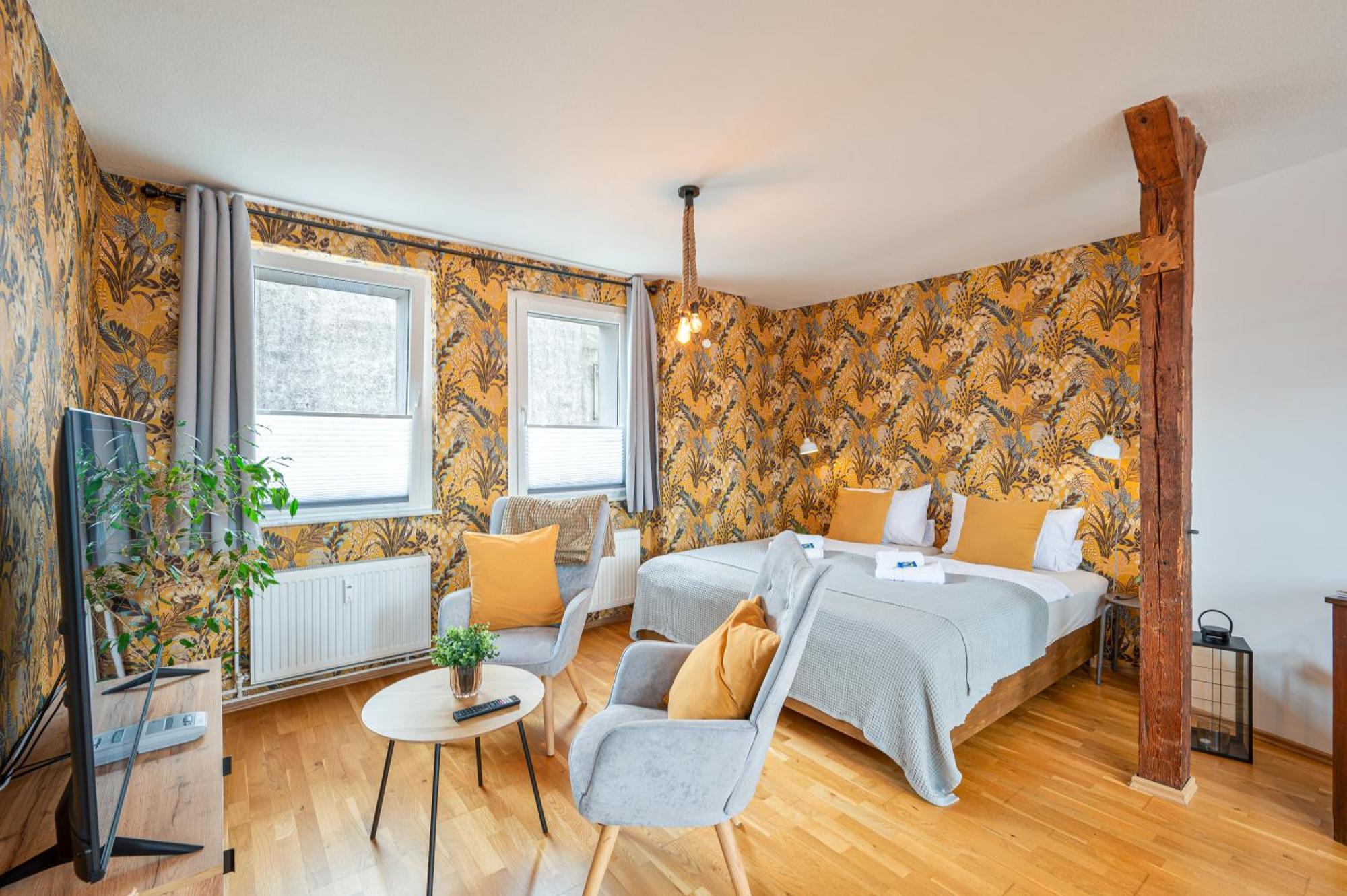 Uhlpartment - Im Herzen Von Uelzen Esterno foto