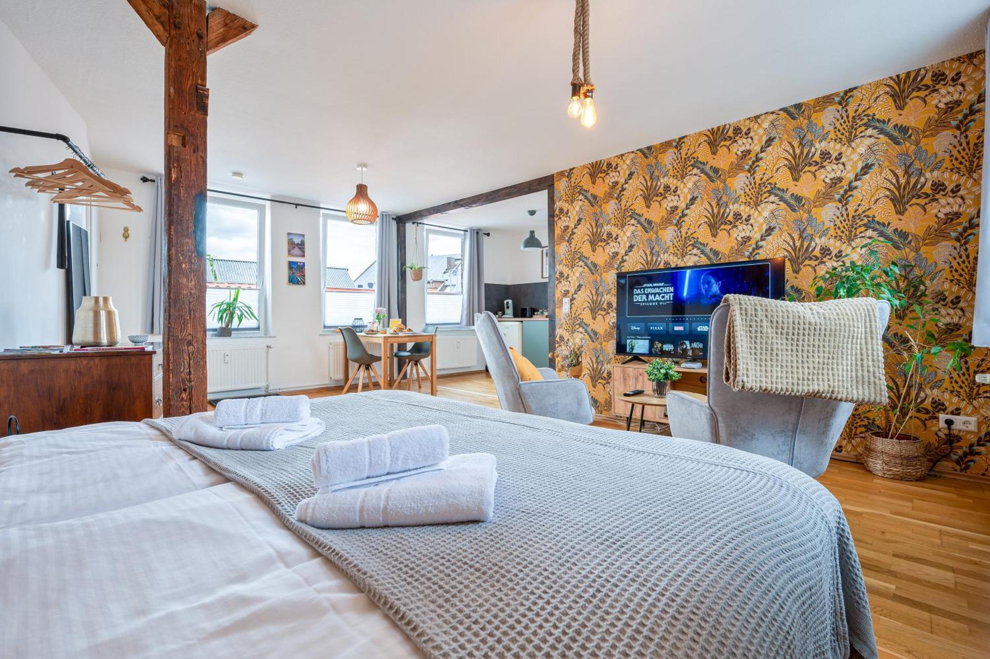 Uhlpartment - Im Herzen Von Uelzen Esterno foto